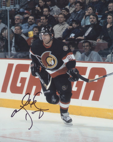 ALEXANDRE DAIGLE SIGNED OTTAWA SENATORS 8X10 PHOTO 2