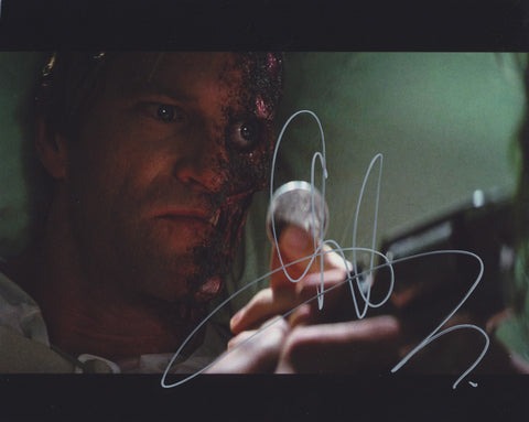 AARON ECKHART SIGNED BATMAN THE DARK KNIGHT 8X10 PHOTO 2