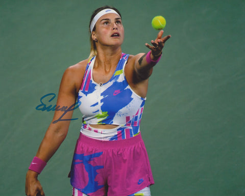 ARYNA SABALENKA SIGNED WTA TENNIS 8X10 PHOTO 7