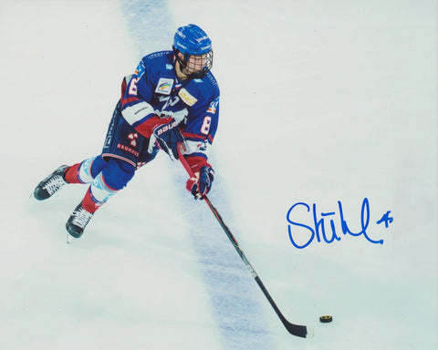 TIM STUTZLE SIGNED MANNHEIM EAGLES 8X10 PHOTO