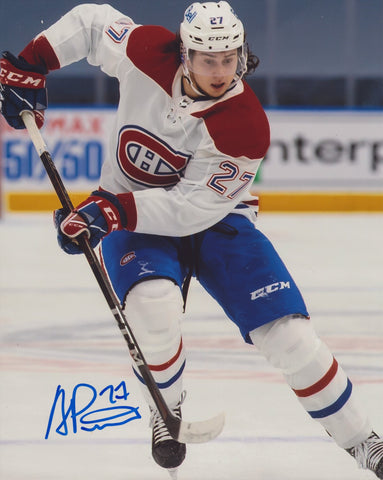 ALEXANDER ROMANOV SIGNED MONTREAL CANADIENS 8X10 PHOTO
