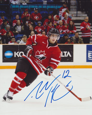 ADAM HENRIQUE SIGNED TEAM CANADA 8X10 PHOTO