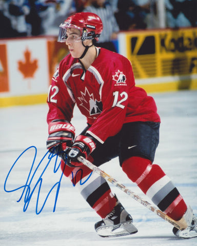 SIMON GAGNE SIGNED TEAM CANADA 8X10 PHOTO 3