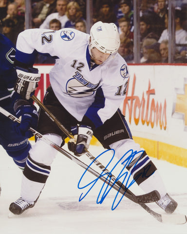 SIMON GAGNE SIGNED TAMPA BAY LIGHTNING 8X10 PHOTO 2