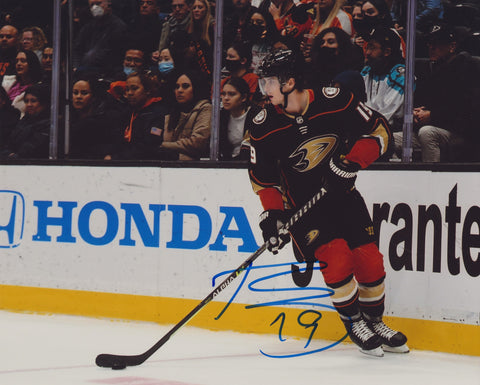 TROY TERRY SIGNED ANAHEIM DUCKS 8X10 PHOTO