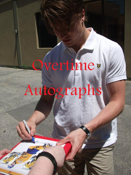 ADAM LARSSON SIGNED TEAM SWEDEN 8X10 PHOTO – Overtime Autographs