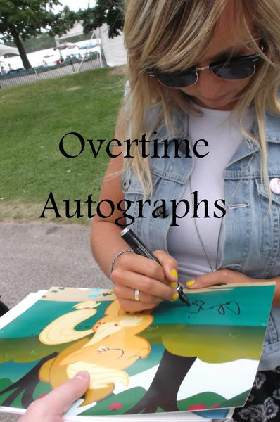 直筆サイン入り写真 アシュレイ・ボール マイリトルポニー/フレーム別/SA鑑定済 ASHLEIGH BALL SIGNED MY LITTLE PONY APPLEJACK 11X14 PHOTO