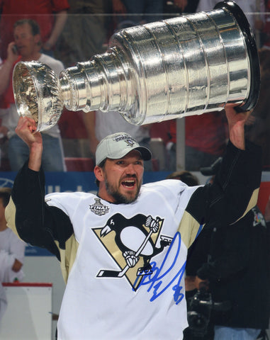 PHILIPPE BOUCHER SIGNED PITTSBURGH PENGUINS 8X10 PHOTO