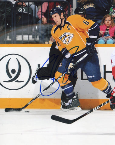 SHEA WEBER SIGNED NASHVILLE PREDATORS 8X10 PHOTO 2