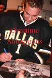 JACK CAMPBELL SIGNED DALLAS STARS 8X10 PHOTO 3