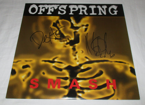 THE OFFSPRING SIGNED SMASH VINYL RECORD JSA