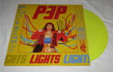 LIGHTS VALERIE POXLEITNER SIGNED PEP VINYL RECORD JSA