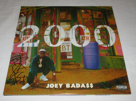 JOEY BADASS SIGNED 2000 VINYL RECORD JSA