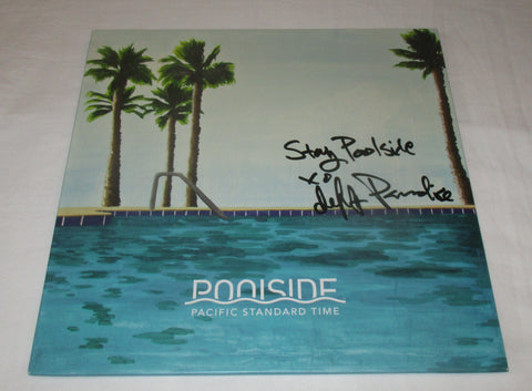 JEFFREY PARADISE SIGNED POOLSIDE PACIFIC STANDARD TIME VINYL RECORD JSA