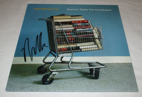 BRAD MEHLDAU SIGNED SEYMOUR READS THE CONSTITUTION! VINYL RECORD JSA