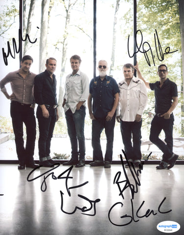 BLUE RODEO SIGNED 8X10 PHOTO ACOA