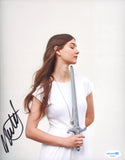 WEYES BLOOD SIGNED 8X10 PHOTO 2 ACOA