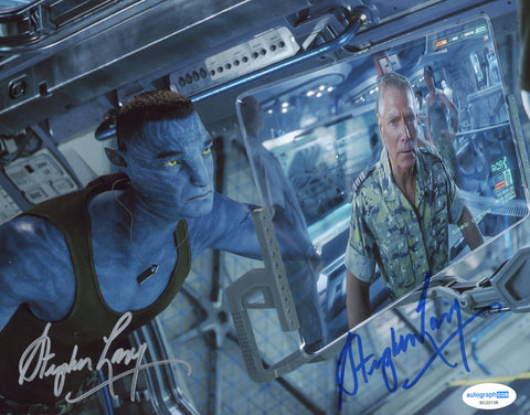 STEPHEN LANG SIGNED AVATAR: THE WAY OF WATER 8X10 PHOTO ACOA