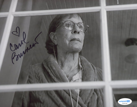 CAROL BURNETT SIGNED BETTER CALL SAUL 8X10 PHOTO ACOA