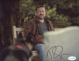 RICKY GERVAIS SIGNED AFTER LIFE 8X10 PHOTO 4 ACOA
