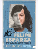 FELIPE ESPARZA SIGNED TRANSLATE THIS 8X10 PHOTO ACOA