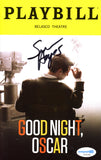 SEAN HAYES SIGNED GOOD NIGHT, OSCAR PLAYBILL ACOA