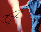 DANIEL LANOIS SIGNED PETER GABRIEL US 12X12 PHOTO ACOA