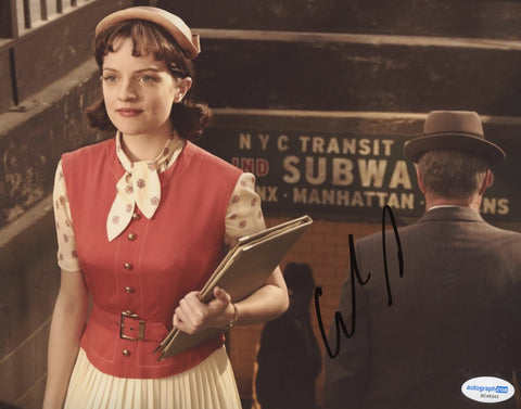 ELISABETH MOSS SIGNED MAD MEN 8X10 PHOTO 2 ACOA