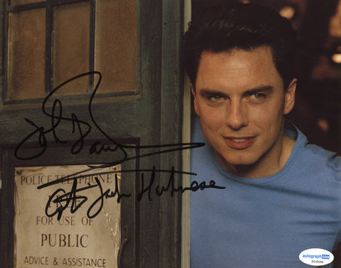 JOHN BARROWMAN SIGNED DOCTOR WHO 8X10 PHOTO ACOA