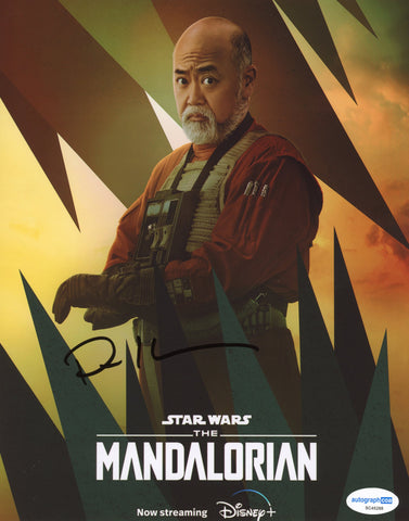 PAUL SUN-HYUNG LEE SIGNED THE MANDALORIAN 8X10 PHOTO 5 ACOA