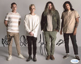 BADFLOWER SIGNED 8X10 PHOTO 3 ACOA