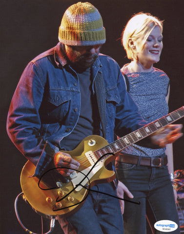 DANIEL LANOIS SIGNED 8X10 PHOTO 2 ACOA