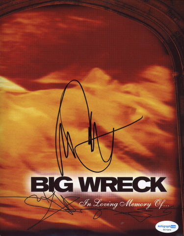 IAN THORNLEY SIGNED BIG WRECK 8X10 PHOTO 8 ACOA