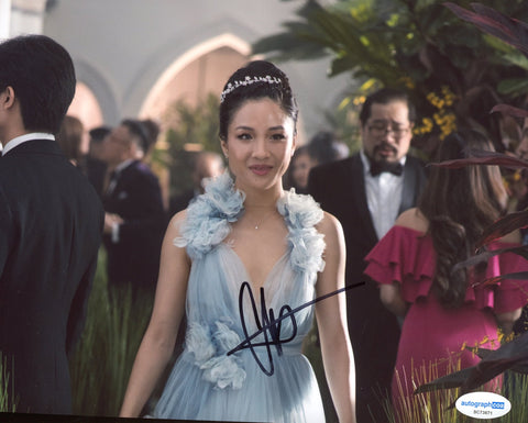 CONSTANCE WU SIGNED CRAZY RICH ASIANS 8X10 PHOTO 3 ACOA