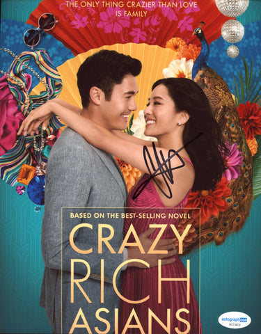 CONSTANCE WU SIGNED CRAZY RICH ASIANS 8X10 PHOTO 4 ACOA