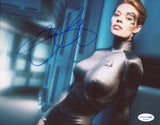 JERI RYAN SIGNED STAR TREK: VOYAGER 8X10 PHOTO 2 ACOA