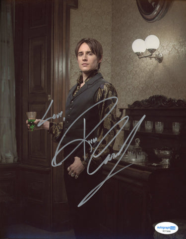 REEVE CARNEY SIGNED PENNY DREADFUL 8X10 PHOTO 3 ACOA
