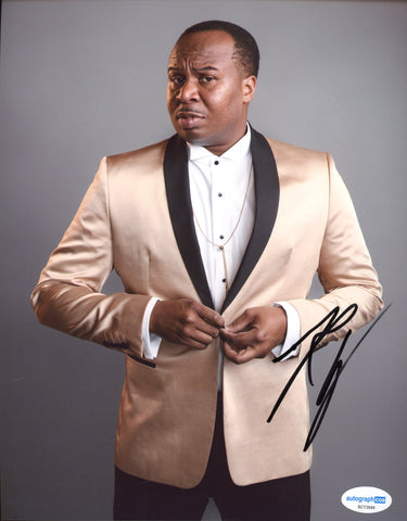 ROY WOODS JR. SIGNED 8X10 PHOTO ACOA