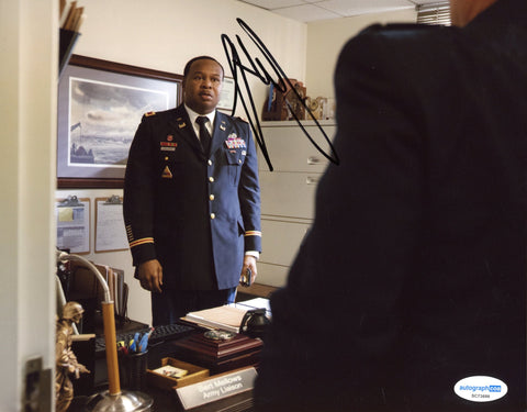 ROY WOODS JR. SIGNED SPACE FORCE 8X10 PHOTO 2 ACOA