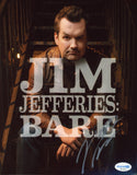JIM JEFFERIES SIGNED BARE 8X10 PHOTO 2 ACOA