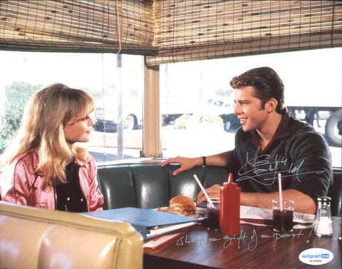 MAXWELL CAULFIELD SIGNED GREASE 2 8X10 PHOTO 2 ACOA