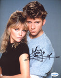 MAXWELL CAULFIELD SIGNED GREASE 2 8X10 PHOTO ACOA