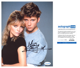 MAXWELL CAULFIELD SIGNED GREASE 2 8X10 PHOTO ACOA