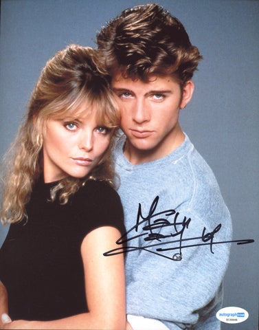 MAXWELL CAULFIELD SIGNED GREASE 2 8X10 PHOTO ACOA