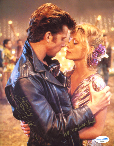 MAXWELL CAULFIELD SIGNED GREASE 2 8X10 PHOTO 3 ACOA