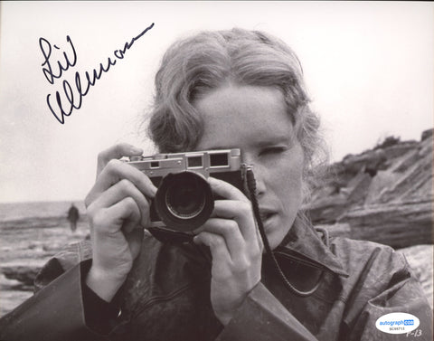 LIV ULLMANN SIGNED PERSONA 8X10 PHOTO 3 ACOA