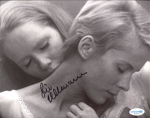 LIV ULLMANN SIGNED PERSONA 8X10 PHOTO 5 ACOA