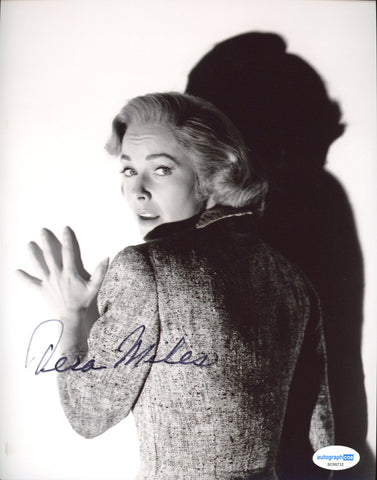 VERA MILES SIGNED PSYCHO 8X10 PHOTO 7 ACOA