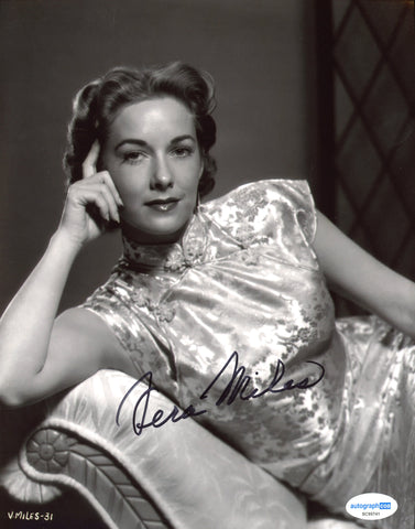 VERA MILES SIGNED 8X10 PHOTO 5 ACOA