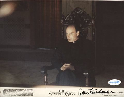 PETER FRIEDMAN SIGNED THE SEVENTH SIGN 8X10 PHOTO ACOA